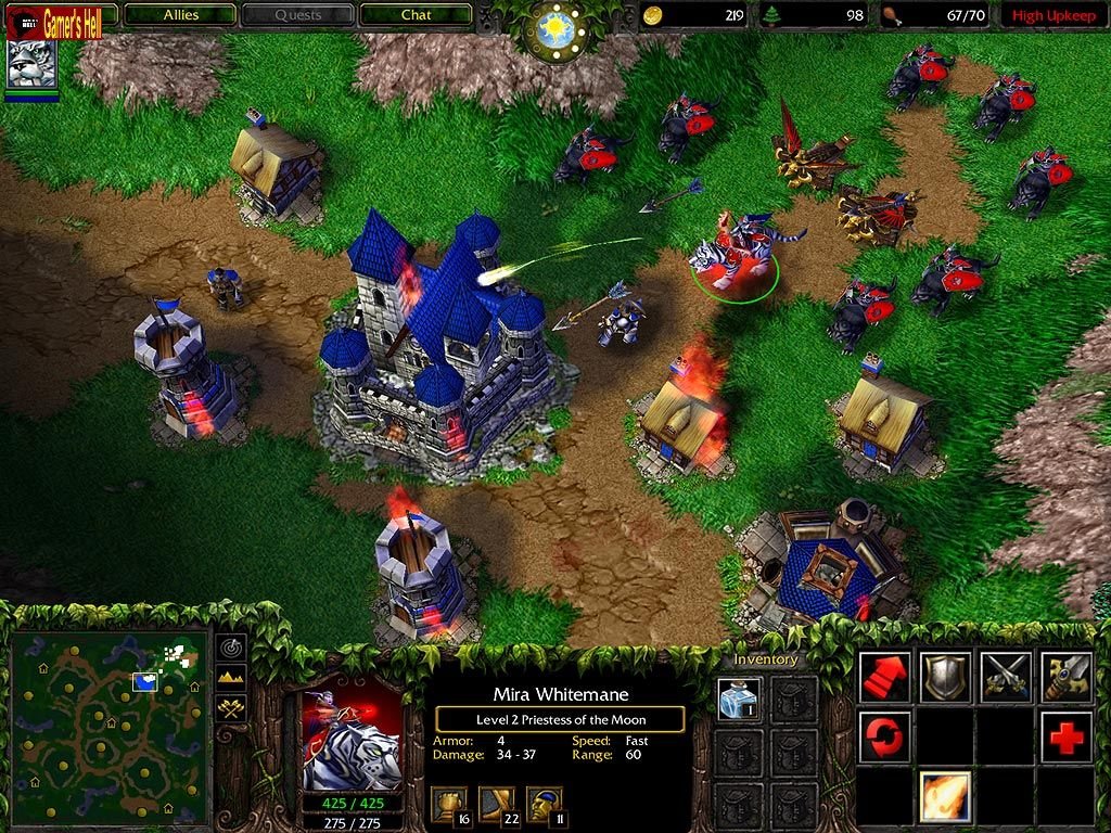    Warcraft 3 Reign Of Chaos   -  10